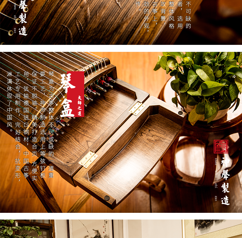 【神声古筝】877QZ 琼枝玉叶