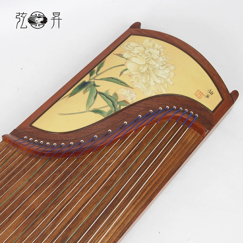 【弦昇古筝】传芳S163薄挖筝宣画工艺大古筝初学家用演奏考级古筝