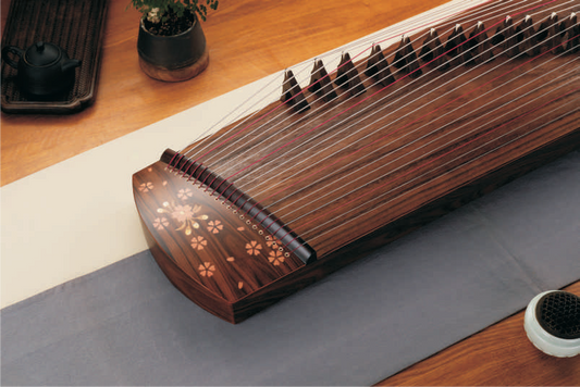 【一木古筝】樱花雪月 125cm
